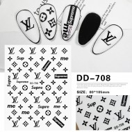 DD708   10pcs/lot LV Nail Art