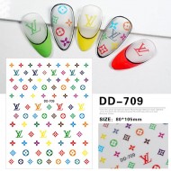 DD709   10pcs/lot LV Nail Art