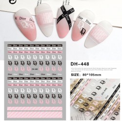 DH448   10pcs/lot Dior Nail Art