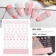 DH459  10pcs/lot Dior Nail Art