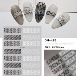 DH485  10pcs/lot Dior Nail Stickers