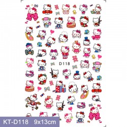 KT-D118   10pcs/lot Hello Kitty Nail Art