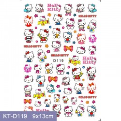 KT-D119   10pcs/lot Hello Kitty Nail Art