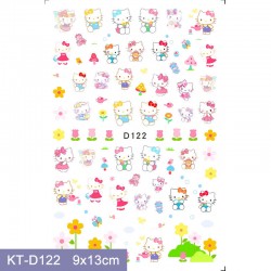 KT-D122   10pcs/lot Hello Kitty Nail Art