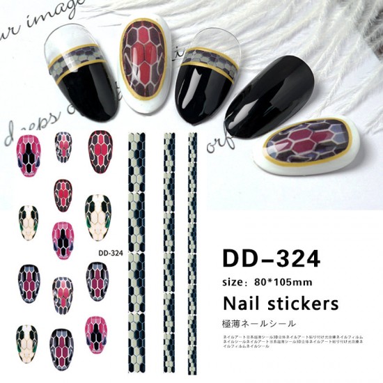 DD324   10pcs/lot Cartier Nail Art