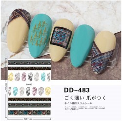 DD483   10pcs/lot Dior Nail Art