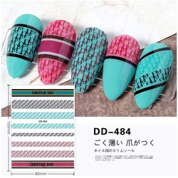 DD484   10pcs/lot Dior Nail Art