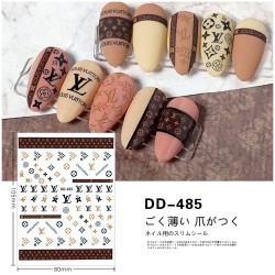 DD485   10pcs/lot LV Nail Art