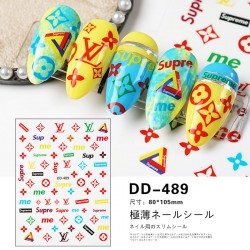 DD489   10pcs/lot LV Nail Art