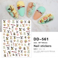 DD561   10pcs/lot LV Nail Art