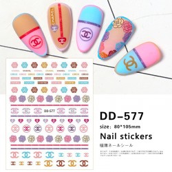 DD577   10pcs/lot Chanel Nail Art