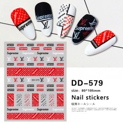 DD579   10pcs/lot LV Nail Art