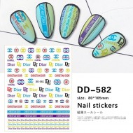 DD582   10pcs/lot Chanel/Dior Nail Art