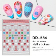 DD584   10pcs/lot Chanel Nail Art