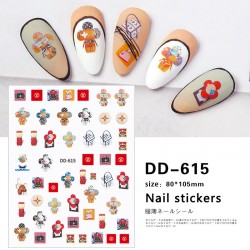 DD615   10pcs/lot LV Nail Art