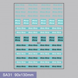 SA31  10pcs/lot MIU Nail Art