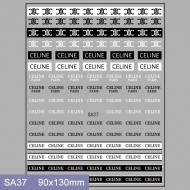 SA37  10pcs/lot Celine Nail Stickers