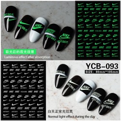 YCB093   10pcs/lot Nike Nail Art