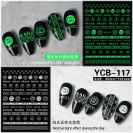 YCB117   10pcs/lot Gucci Nail Art