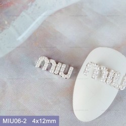 MIU06-2  20pcs/lot Miu Miu Nail Art