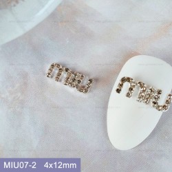 MIU07-2  20pcs/lot Miu Miu Nail Art