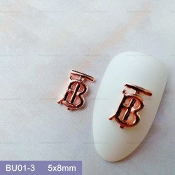 BU01-3   10pcs/lot  BURBERRY Nail Art