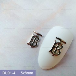 BU01-4   10pcs/lot  BURBERRY Nail Art