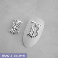 BU02-2   10pcs/lot  BURBERRY Nail Art