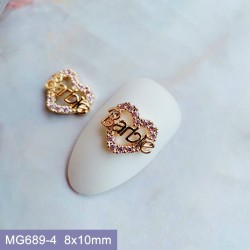 MG689-4   10pcs/lot  Barbie Nail Art