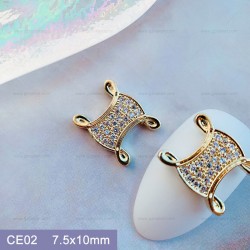 CE02   10pcs/lot  Celine Nail Art