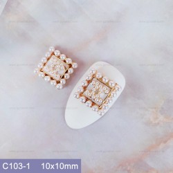 C103-1  10pcs/lot Chanel Nail Art