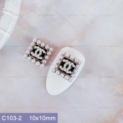 C103-2  10pcs/lot Chanel Nail Art