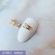 C109-1    10pcs/lot Chanel Nail Art