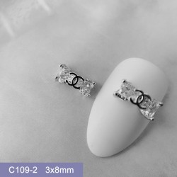 C109-2    10pcs/lot Chanel Nail Art