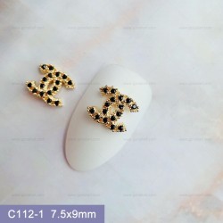 C112-1    10pcs/lot Chanel Nail Art