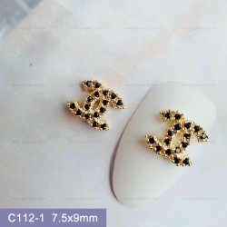 C112-1    10pcs/lot Chanel Nail Art