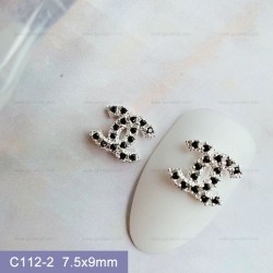 C112-2    10pcs/lot Chanel Nail Art