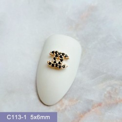 C113-1    10pcs/lot Chanel Nail Art