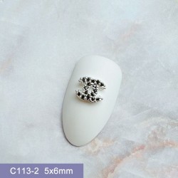 C113-2    10pcs/lot Chanel Nail Art