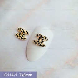 C114-1    10pcs/lot Chanel Nail Art