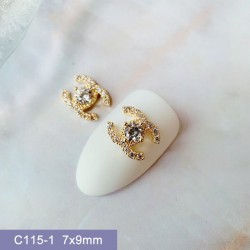 C115-1    10pcs/lot Chanel Nail Art