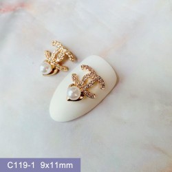 C119-1    10pcs/lot Chanel Nail Art