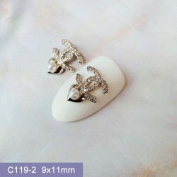 C119-2    10pcs/lot Chanel Nail Art