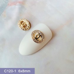 C120-1    10pcs/lot Chanel Nail Art