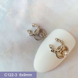 C122-3    10pcs/lot Chanel Nail Art