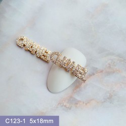 C123-1    10pcs/lot Chanel Nail Art