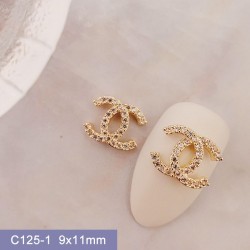 C125-1    10pcs/lot Chanel Nail Art