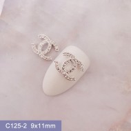 C125-2    10pcs/lot Chanel Nail Art