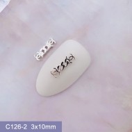 C126-2    10pcs/lot Chanel Nail Art