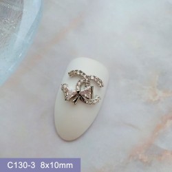 C130-3    10pcs/lot Chanel Nail Art